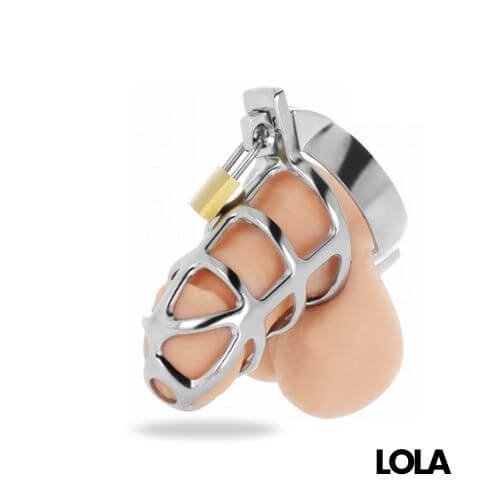 jaula de castidad de metal