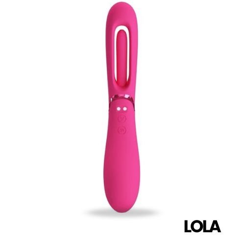 el saxo de falopio, juguete rosa para parejas con problemas de erección y penetración, juguete lésbico - lola dacosta