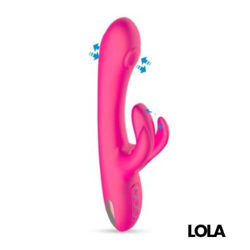 la peineta-lola dacosta-vibrador rosa-mueve dedo