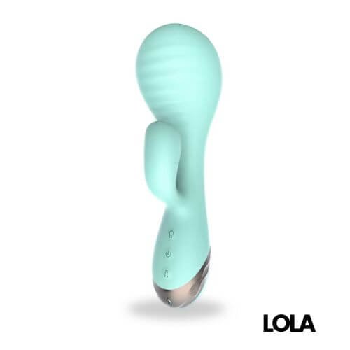 efecto levadura-vibrador verde menta que se hincha en la vagina- lola dacosta
