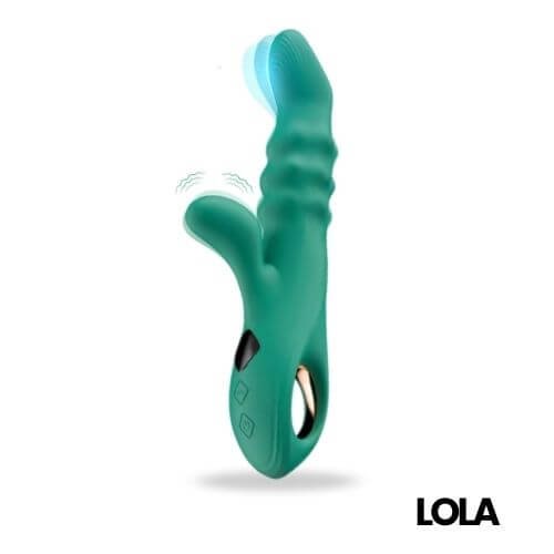 el monstruo del lago ness- lola dacosta - vibrador verde finger